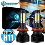 4-SIDES H8 H9 H11 Led Headlight Bulbs For Suzuki Gsxr 750 600 Gixxer 2008 2009. Fixed Price $20.99.