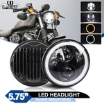 Dot 120W 5.75" Led Headlight Hi/lo Halo Drl For Davidson Softail Standard Fxst. Fixed Price $29.34.