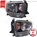 New Headlight Kit Pieces Halogens For 2018-2021 Toyota Tundra. Fixed Price $311.99.