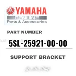 Yamaha Genuine Oem Parts Support Bracket 5SL-25921-00-00 For R6. Fixed Price $119.23.