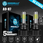 For Honda CBR1000RR 2004-2019 6-SIDES H7 Motorcycle Led Headlight Bulbs White 2X. Fixed Price $24.99.