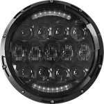 Cyron ABIG7-A6K 7-INCH Black Urban Headlight With Daytime Running Lights. Fixed Price $179.95.