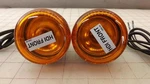 Pair Of Harley Davidson Gray Chromed Bullet Turn Signals P21W Hdi. Fixed Price $14.99.