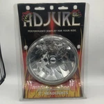 Adjure T70100 Sae-m 96 7" Clear Lens Diamond Cut Ice Motorcycle Headlight. Fixed Price $55.00.