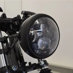 Universal Motorcycle 6.5" Led Hi/lo Headlight + Bracket For Cafe Racer Bobber. Fixed Price $34.95.