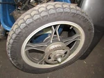 1997 Suzuki GN125 Rear Wheel Rim. Fixed Price $150.00.