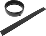 Harddrive Frenched Headlight Trim Ring Black 5-3/4" Tab Style #38-046GB. Fixed Price $52.16.