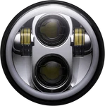 Custom Dynamics Headlight Fits Chrome CD-575-H-C. Fixed Price $219.95.