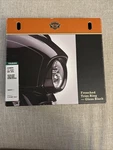 Harley-davidson Headlamp Trim Ring Gloss Black Brand New Box Flht Flhr. Fixed Price $50.00.