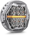 For Harley Street Glide 2006-2023 Chrome 120W 7INCH Round Led Drl Headlight H9. Fixed Price $124.99.