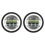 Hogworkz Harley Chrome 4.5" Led Halomaker Passing Lamps 94-19 & Indian. Fixed Price $179.98.