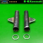 Oem 1969 Kawasaki C2TR Roadrunner Headlight Mounting Brackets Fork Guard Covers. Fixed Price $13.68.