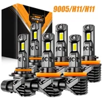 Auxbeam 9005 H11 Led Headlight Fog Bulbs Kit 6500K Canbus 1:1 High Low. Fixed Price $39.99.