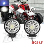 Pair Led Headlights Kit Lens For Yamaha Banshee /warrior YFZ350 Atv. Fixed Price $25.52.