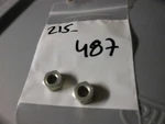 New Tomos Moped A35 Silver Bullet Pedal Nut Set ( Qty 2 ). Fixed Price $9.99.