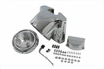 V-twin Chrome Headlamp Cowl Kit 33-0279. Fixed Price $489.48.