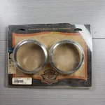 Harley Frenched Auxiliary Passing Lamp Bezel Trim Rings Pair 69622-99B Oem. Fixed Price $5.81.