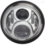 Eagle Lights Chrome 7" Round Generation 2 Led Headlight Harley Lifetime Warranty. Fixed Price $199.99.