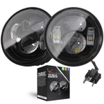 Eagle Lights Dual Led Headlight Kit For 2008 2017 Harley-davidson Fat Bob. Fixed Price $199.99.