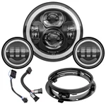 Motorcycle Led Headlight 7 Inch 4.5 Fog Lamps Dot Harley Davidson Xpctd Passing. Fixed Price $179.99.