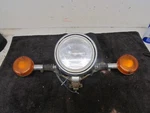1988 Yamaha XV250 Route 66 Complete Headlight Assy 2GV-84321-A0-00. Fixed Price $125.00.