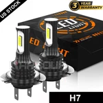 For Kawasaki Ninja ZX6R 2013-2018 2X H7 Led Headlight Bulbs Conversion Kit White. Fixed Price $12.99.
