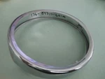 Nos Oem Yamaha 1966 YA6 Santa Barbara 125 Street Headlight Rim # 136-84315-60-00. Fixed Price $39.95.