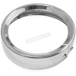 Bikers Choice Chrome 7"" Headlight Trim - 160340. Fixed Price $99.99.