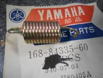 Nos Yamaha YDS5 YR1 YM2 XS1 XS2 TX650 Oem Headlight Adjuster Spring 168-84335-60. Fixed Price $8.99.
