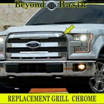 Chrome Grill Ford F-150 2015 2016 2017 Oe King Ranch Style W/camera Hole. Fixed Price $133.07.