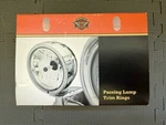 Harley Davidson Passing Lamp Moulding Kit Nos New 68775-93TA Multi Fit. Fixed Price $65.00.