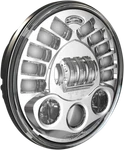 Custom Dynamics Chrome 7" Probeam Led Adaptive Pedestal Mount Headlamps PB-7PA-C. Fixed Price $879.95.
