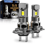 Bevinsee Z26 H7 Led Headlight Bulb 70W 12000LM Canbus Error Free High Low Beam. Fixed Price $24.90.