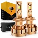 Auxbeam H7 Led Headlight Super Bright Bulbs Kit White 5000LM High/low 6000K. Fixed Price $49.99.