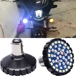 Led Front Turn Signal Blinker Light Amber 1157 Bulb For Harley Street Road Glide. Fixed Price $25.01.