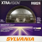 Sylvania H6024 Xtravision 7" Round Sealed Beam Headlight Halogen New. Fixed Price $15.25.