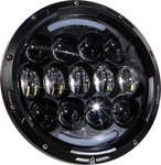 Harddrive Led Headlight 7" 105W White Angel Eyes 820-0360. Fixed Price $127.76.