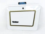 Vintage Vetter Right Saddlebag Lid/door/cover White/gold. Fixed Price $49.99.