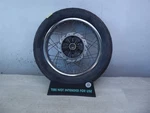 1981 Suzuki GN400X S20904) Chrome Rear Wheel Rim 16IN. Fixed Price $143.75.