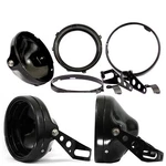 Eagle Lights 7" Matte Black Led Headlight Bucket Housing Upgrade For Motorcycles. Fixed Price $119.99.