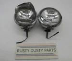 Pair Of Harley Davidson Genuine Guide 62 Driving Auxiliary Spot Lamps Lights. Fixed Price $89.99.