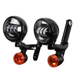 4.5" Led Auxiliary Fog Light For Harley Touring Street Electra Glide 06-UP. Fixed Price $154.78.