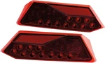 Moose Utility 100-3385-PU Taillights Led RZR1000 Red. Fixed Price $129.95.