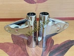 1974-1977 Suzuki Front Fork Ears. Lemans Headlight Mount Stay.. Fixed Price $189.00.