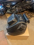 Vintage All American Rider Extra-large Black, Riveted Traveler Bike Rack Bag. Fixed Price $99.00.