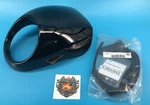 New Open Box Oem Harley-davidson Headlamp Visor Fairing Vivid Black 68129-98DH #. Fixed Price $410.00.