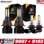 4X 9007 H10 Led Headlight Combo Hi/lo Fog Beam Ford Ranger 2001-2011 24000LM. Fixed Price $25.89.