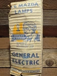 Mazda Lamp 300 Watt 120V Bulb Brass Large Base Incandescent Nos General Elect. Fixed Price $27.50.