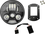 Custom Dynamics Probeam Blk Headlight Kit 5.75" For Harley Softail Fxlrst Fxrst. Fixed Price $399.00.