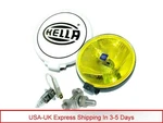 Hella Comet 500 Driving Lamp Yellow Spot Light With Cover Universal Fit. Fixed Price $114.81.